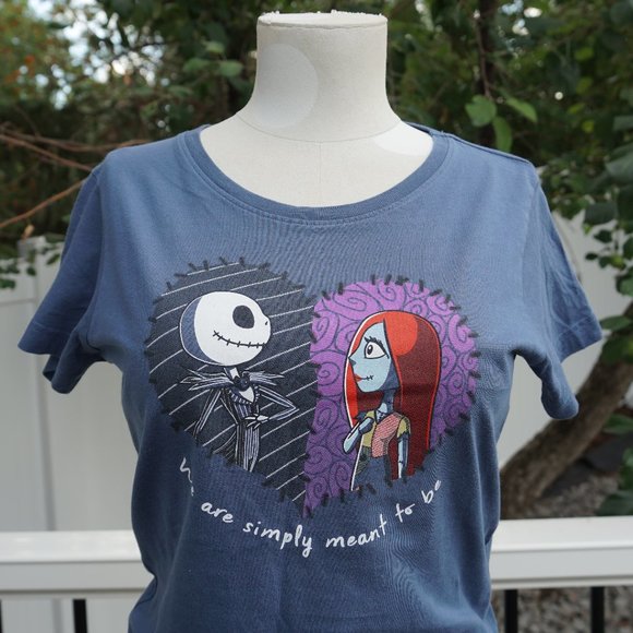 Tee Turtle Nightmare Before Christmas Blue T-shirt - Picture 2 of 4